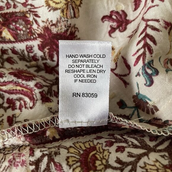 Anthropologie DREW Naomi Tiered Maxi Dress Halter Pink Floral Boho Medium $268 - Picture 9 of 10